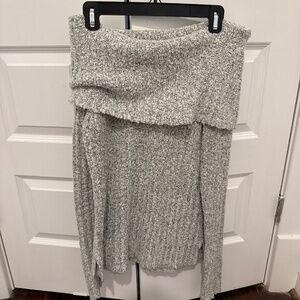 Off the shoulder sweater